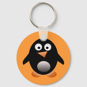 penguin key ring