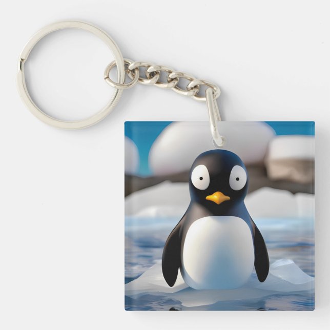 Penguin Key Ring (Front)