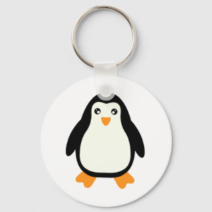 penguin key ring