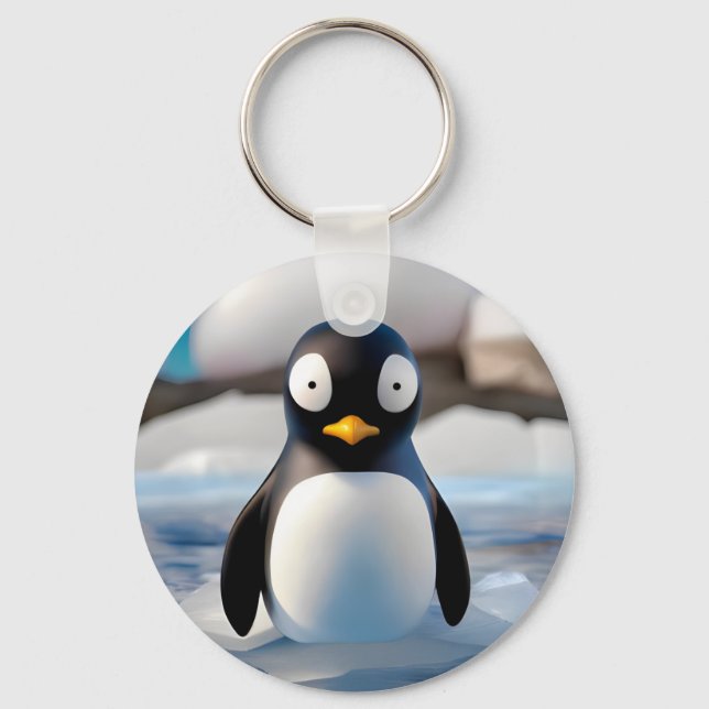 Penguin Key Ring (Front)