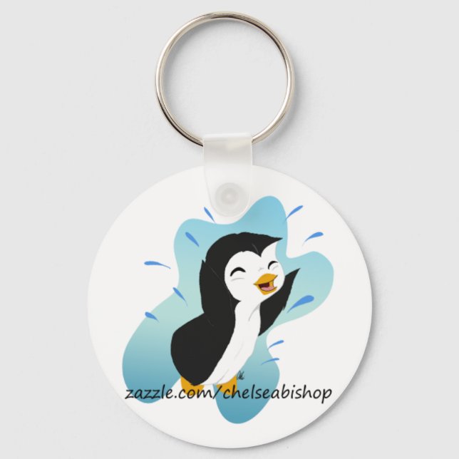 Penguin keychain (Front)