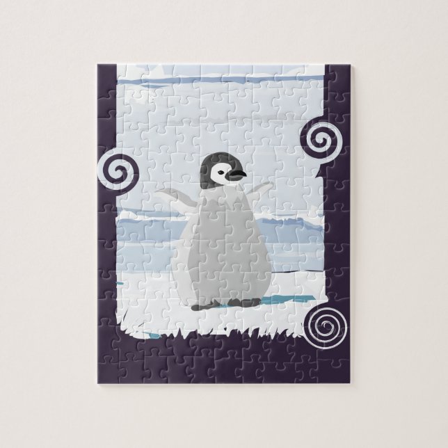 Penguin Kid Jigsaw Puzzle (Vertical)