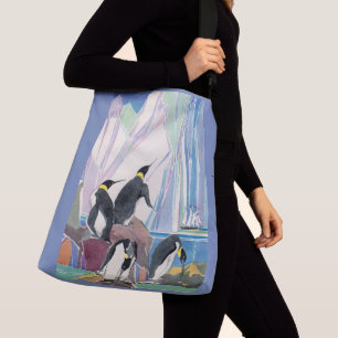 penguin land crossbody bag