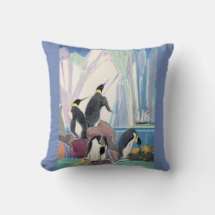 penguin land cushion