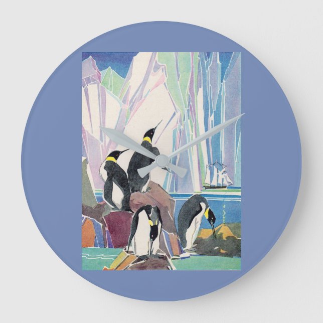 penguin land large clock (Front)