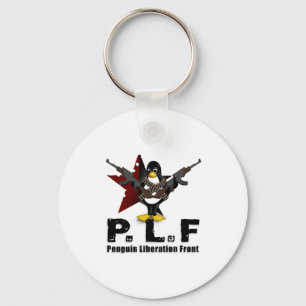 Penguin Liberation Front Key Ring