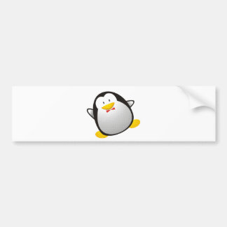 Penguin linux image tux bumper sticker