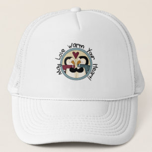 Penguin Love Holiday Tshirts and Gifts Trucker Hat