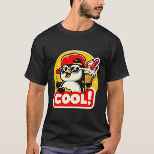 PENGUIN LOVE ICE CREAM 6 T-Shirt