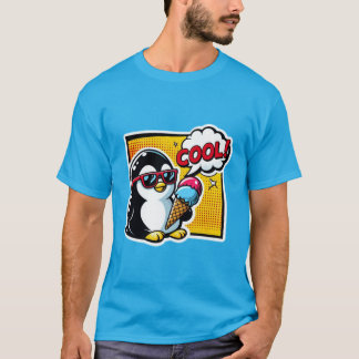 PENGUIN LOVE ICE CREAM 8 T-Shirt
