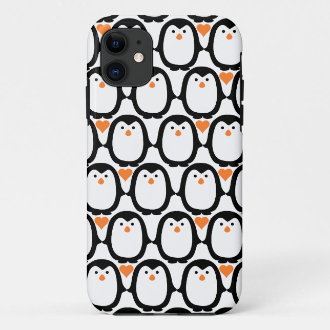 Penguin Love iPhone 5 Case-Mate Case (Back)