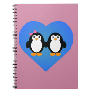 Penguin Love Notebook