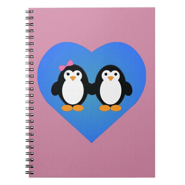 Penguin Love Notebook (Front)