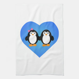 Penguin Love Tea Towel