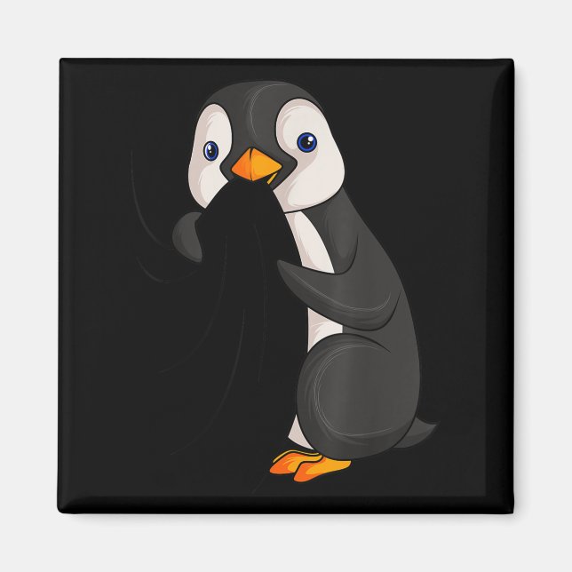 Penguin Lover Kids Girl Women Men  Magnet (Front)