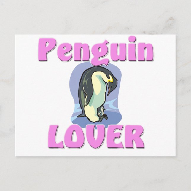 Penguin Lover Postcard (Front)