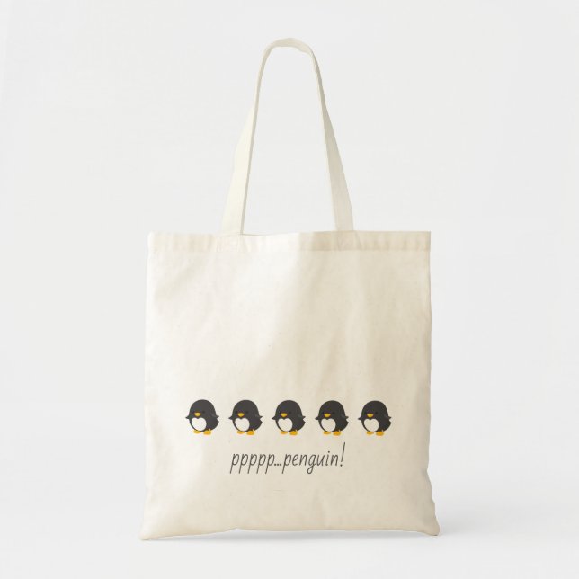 Penguin Lovers Tote (Front)