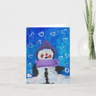 Penguin Loves Winter Card