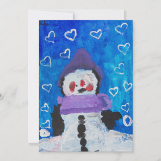 Penguin Loves Winter Card