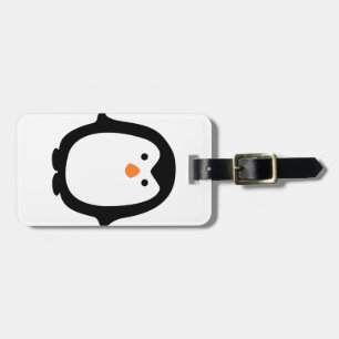 Penguin Luggage Tag