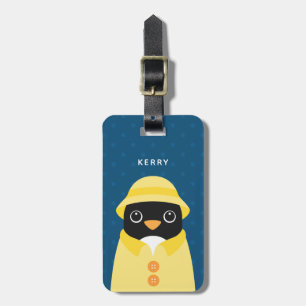 Penguin Luggage Tags