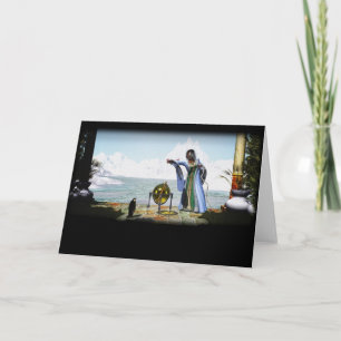 Penguin Magic and The Winter Witch Card