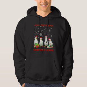 Penguin Make Me Happy Humans Make My Head Hurt Hoodie