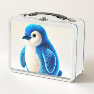 Penguin Metal Lunch Box