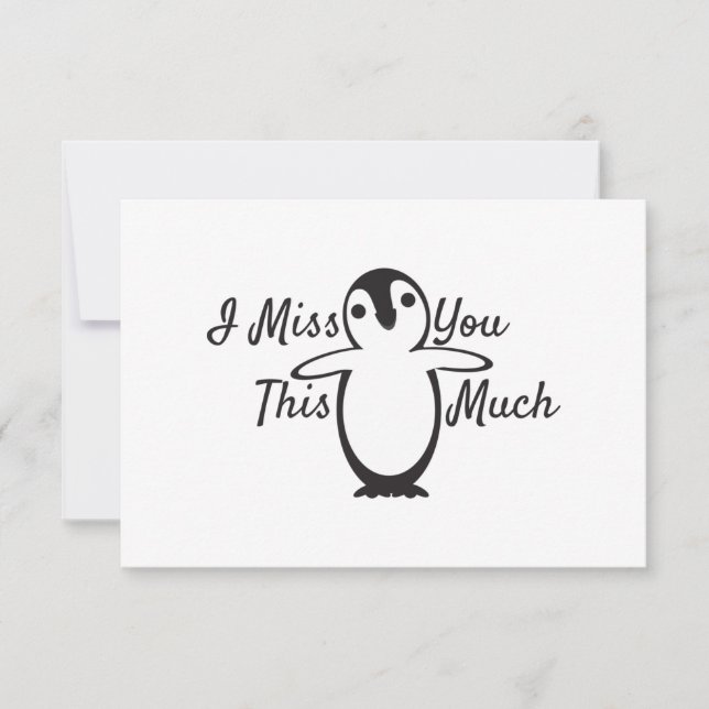 Penguin miss you this much (Front)