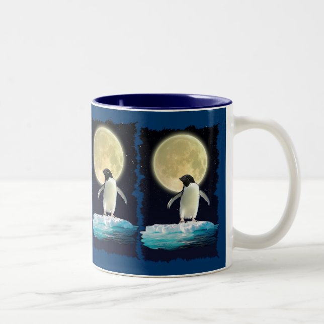PENGUIN MOON Wildlife Supporter Drinking Mug (Right)