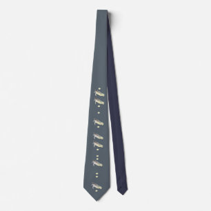 Penguin Morse Code Tie