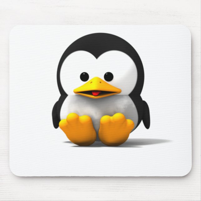 penguin mouse mat (Front)