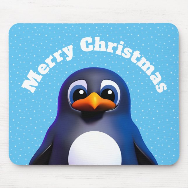 Penguin Mouse Mat (Front)