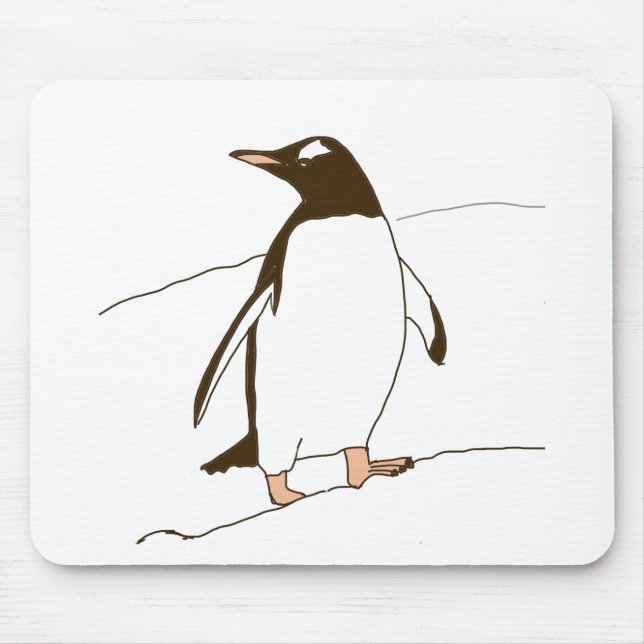 Penguin Mouse Mat (Front)