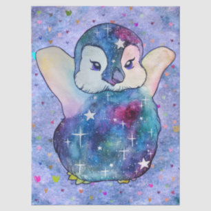 Penguin named Button Tissue Paper