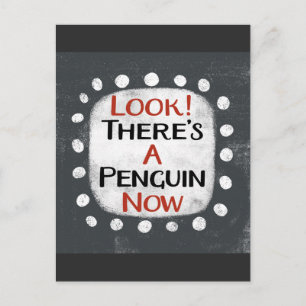 Penguin Now Postcard