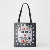 Penguin Now Tote Bag