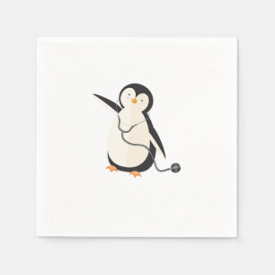 Penguin Paediatrician Surgeon Doctor Medicine Gift Napkin