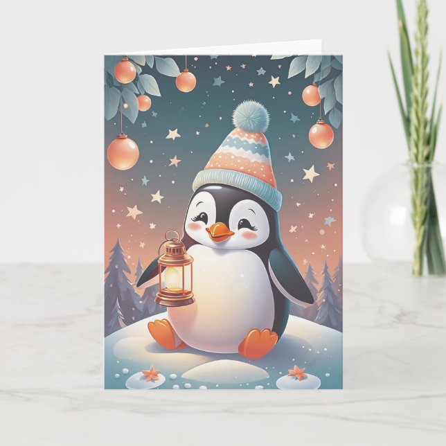 Penguin Pal Birthday Card (Front)