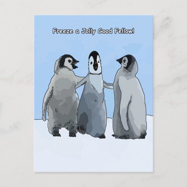 Penguin Pals Postcard (Front)