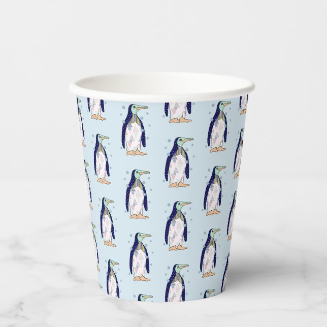 penguin paper cups (Front)