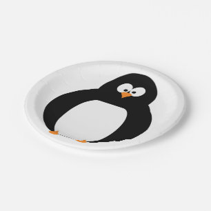 Penguin Paper Plate