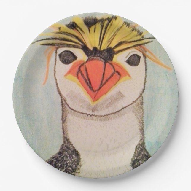 Penguin Paper Plates (Front)