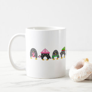 Penguin Parade Coffee Mug