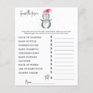 Penguin - Party games   Price Guess Game