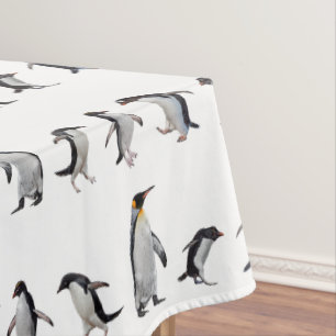 Penguin Party Tablecloth (choose colour)
