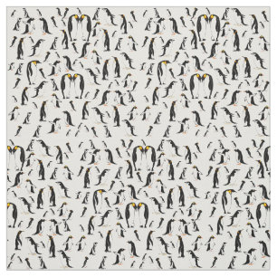 Penguin Pattern Fabric