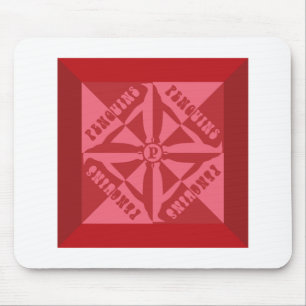 Penguin Pattern Mouse Mat