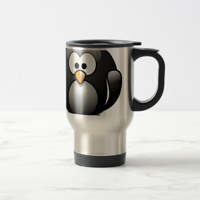 Penguin/Penguin Travel Mug (Right)