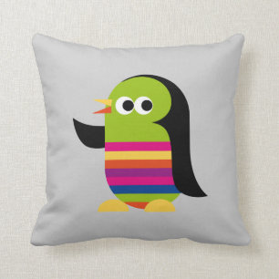 Penguin Penguins Bird Antarctica Cute Pillow